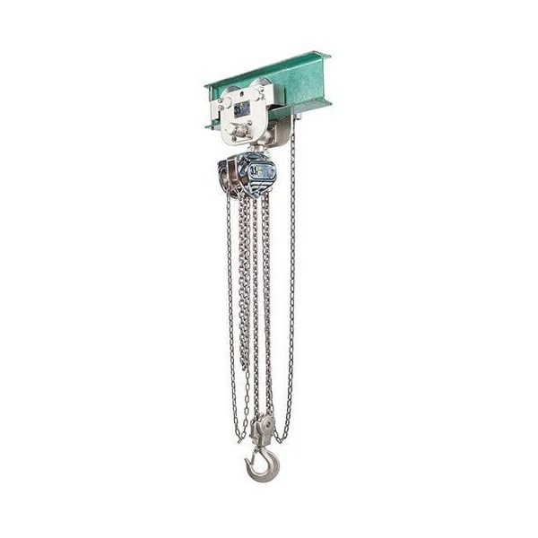 Elephant Lifting Products Hand Chain Hoist, Super 100 WOverload Protection, Double Pawl, 2 Ton, 10 Ft Lift H100-2-10 - main
